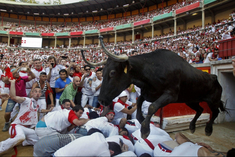 Las imágenes más emotivas de las fiestas españolas San Fermín 2013 Las imágenes más emotivas de las fiestas españolas San Fermín 2013