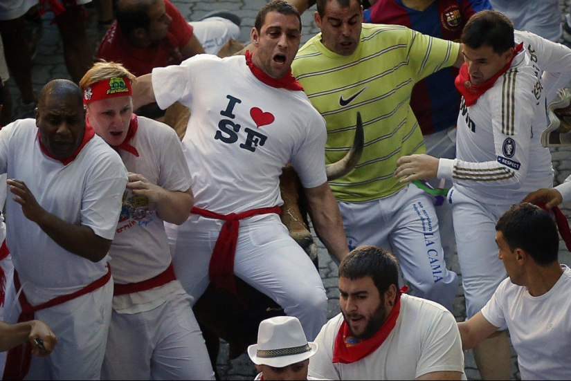 Las imágenes más emotivas de las fiestas españolas San Fermín 2013 Las imágenes más emotivas de las fiestas españolas San Fermín 2013