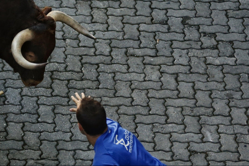 Las imágenes más emotivas de las fiestas españolas San Fermín 2013 Las imágenes más emotivas de las fiestas españolas San Fermín 2013