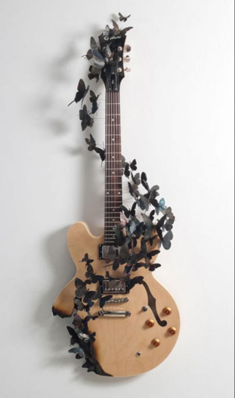 Las mariposas como arte