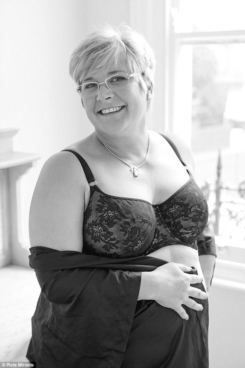 Las mujeres comunes se han convertido en modelos en anuncios de ropa interior