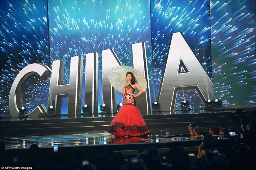 Las participantes del certamen Miss Universo 2016 mostraron sus versiones de trajes nacionales Las participantes del certamen Miss Universo 2016 mostraron sus versiones de trajes nacionales