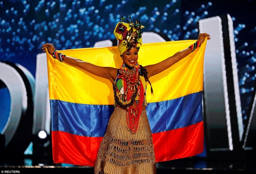 Las participantes del certamen Miss Universo 2016 mostraron sus versiones de trajes nacionales Las participantes del certamen Miss Universo 2016 mostraron sus versiones de trajes nacionales
