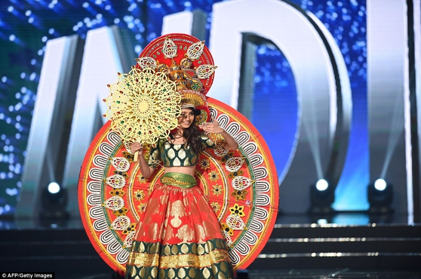 Las participantes del certamen Miss Universo 2016 mostraron sus versiones de trajes nacionales Las participantes del certamen Miss Universo 2016 mostraron sus versiones de trajes nacionales