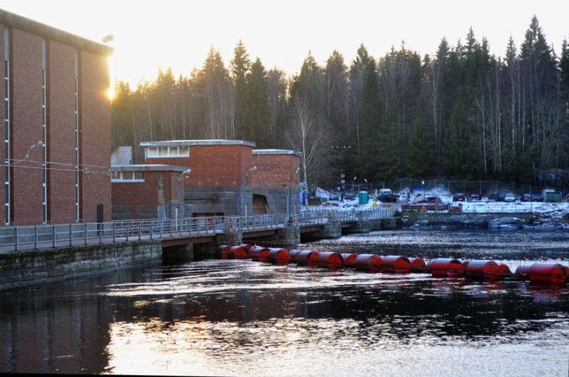 Launch of a hydraulic unit at the Lesogorskaya HPP