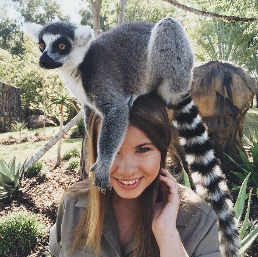 Legendary Steve Irwin's daughter is following in her father's footsteps