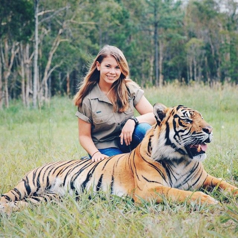 Legendary Steve Irwin's daughter is following in her father's footsteps