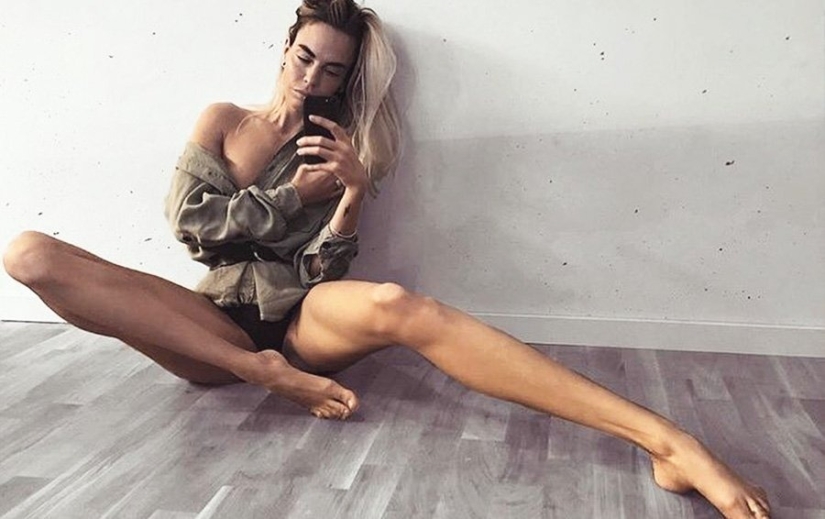 Legs 108 centimeters: Iya Ostergren - the owner of a flawless body Legs 108 centimeters: Iya Ostergren - the owner of a flawless body