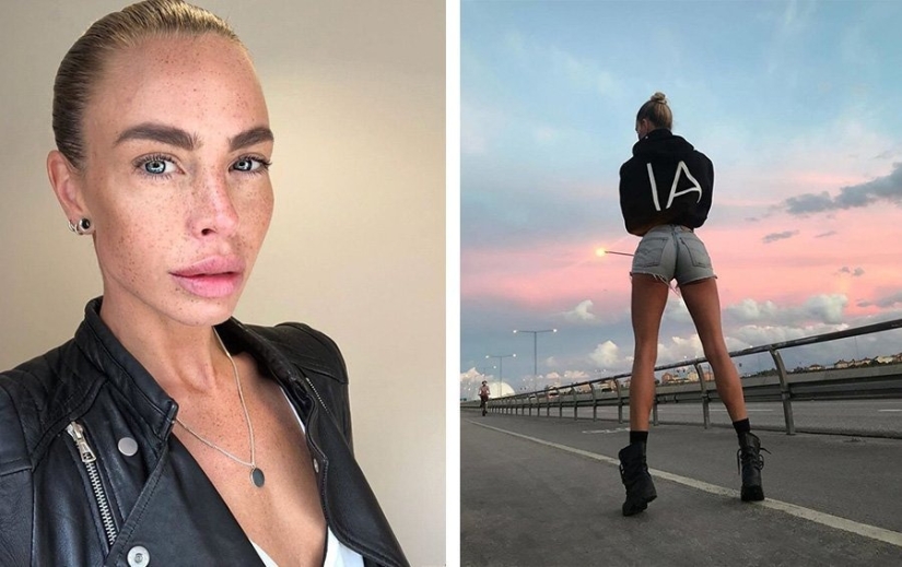 Legs 108 centimeters: Iya Ostergren - the owner of a flawless body Legs 108 centimeters: Iya Ostergren - the owner of a flawless body
