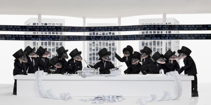 Les Temps Modernes is a whimsical project that parodies modern society