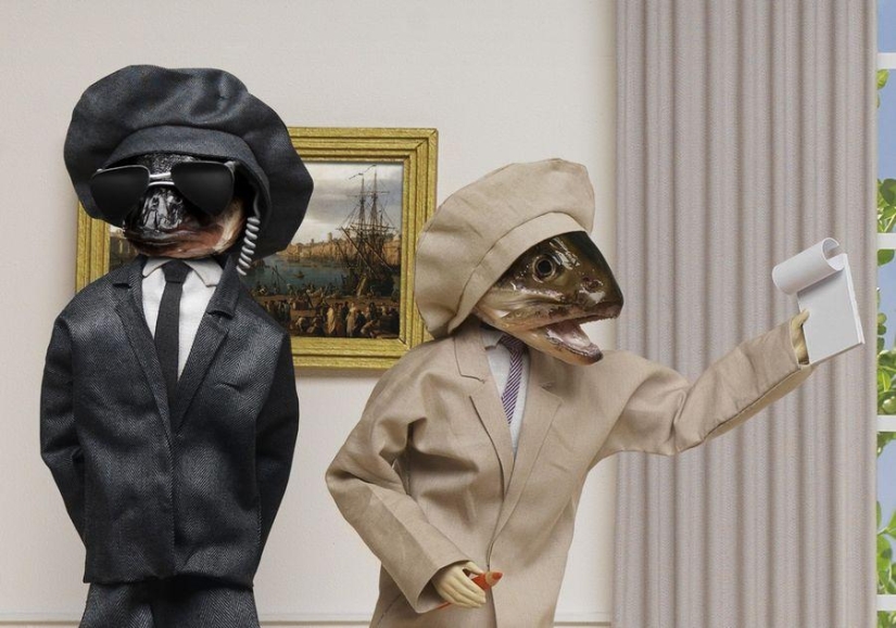 Les Temps Modernes is a whimsical project that parodies modern society