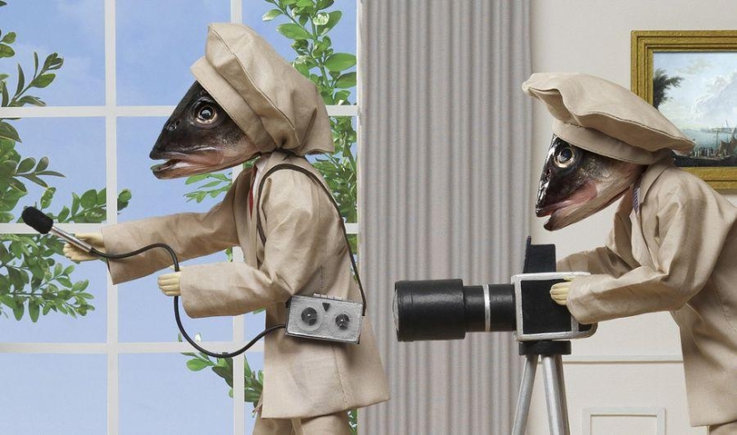 Les Temps Modernes is a whimsical project that parodies modern society