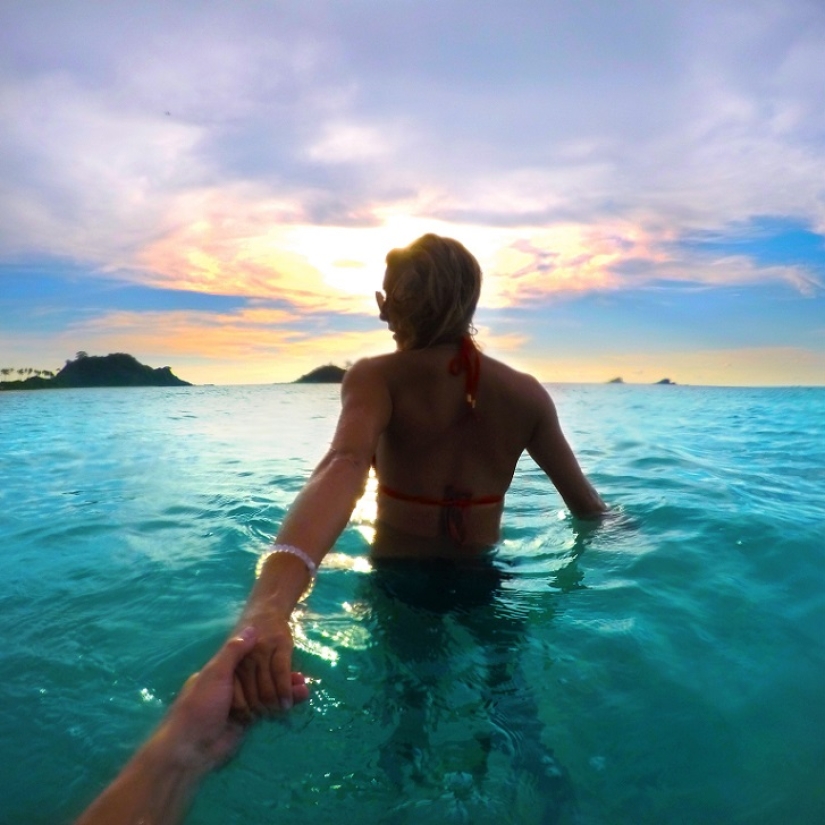 Let's go: Christian Leblanc follows his girlfriend around the world