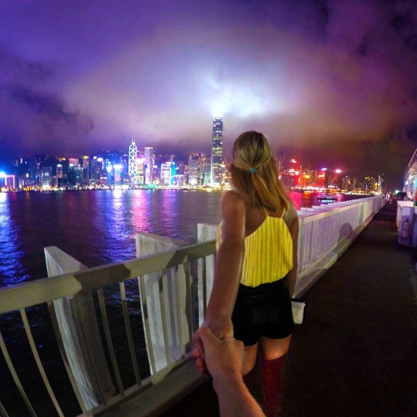 Let's go: Christian Leblanc follows his girlfriend around the world