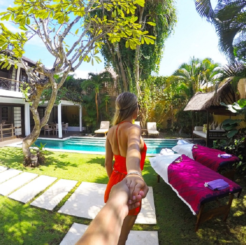 Let's go: Christian Leblanc follows his girlfriend around the world