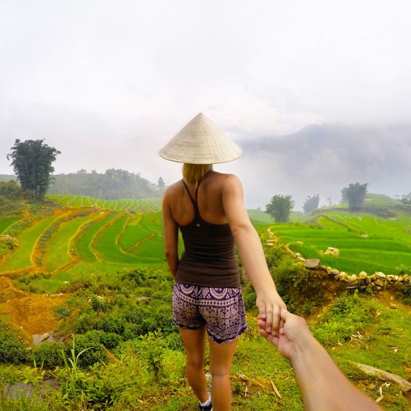 Let's go: Christian Leblanc follows his girlfriend around the world