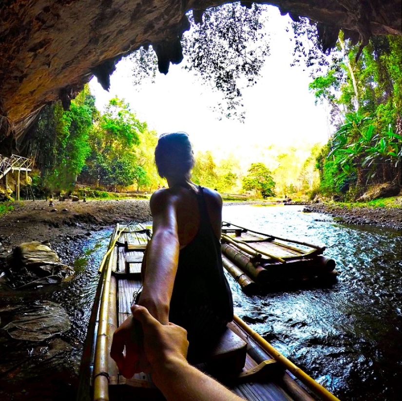 Let's go: Christian Leblanc follows his girlfriend around the world