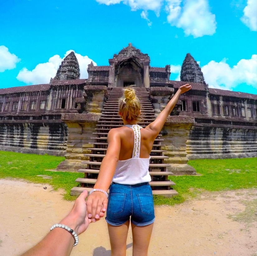 Let's go: Christian Leblanc follows his girlfriend around the world