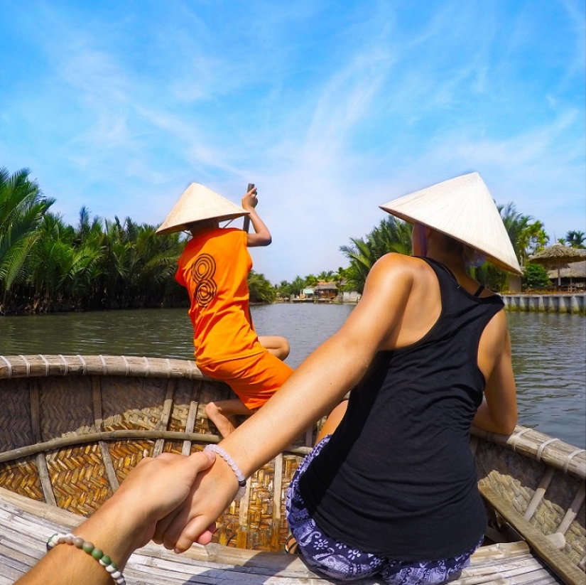 Let's go: Christian Leblanc follows his girlfriend around the world