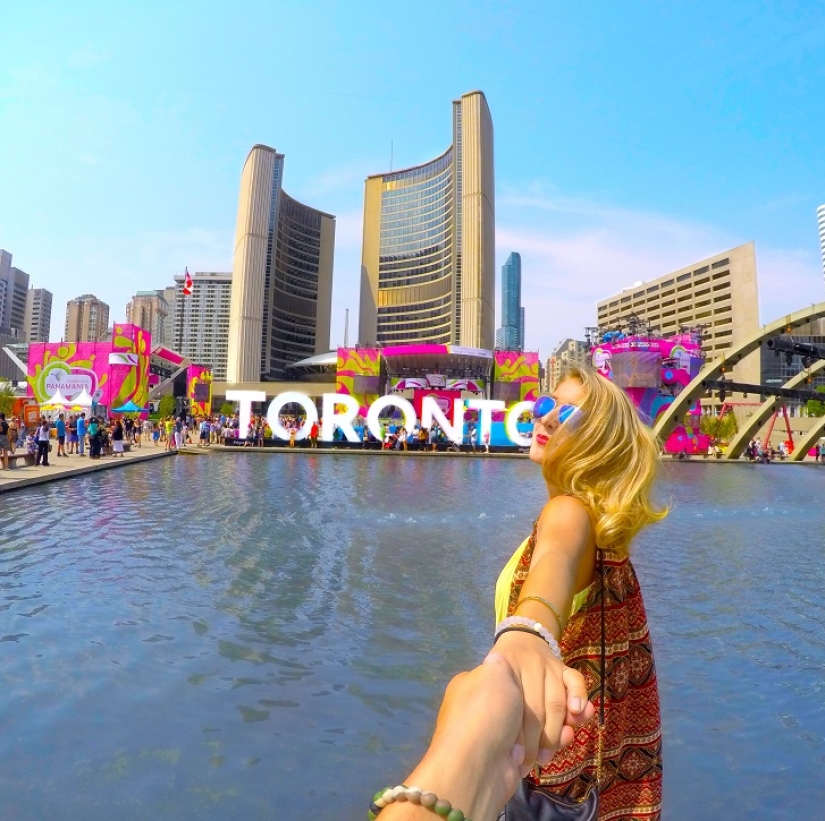 Let's go: Christian Leblanc follows his girlfriend around the world