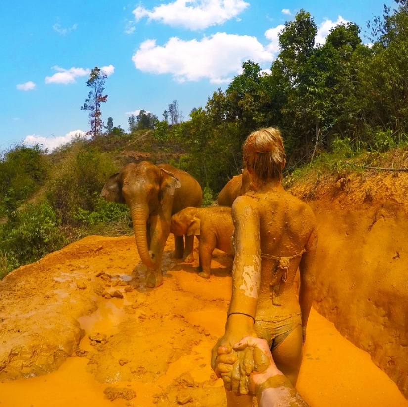 Let's go: Christian Leblanc follows his girlfriend around the world