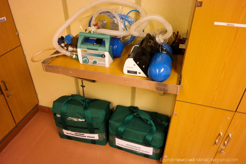 Life and life on a nuclear icebreaker