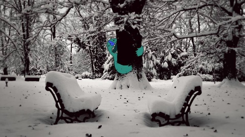 Lindos y perezosos: los monstruos del ilustrador búlgaro que se han apoderado de toda la ciudad