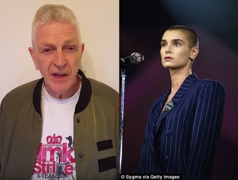 Llorando Sinead O'Connor grabó un mensaje de video sobre la lucha contra la depresión Llorando Sinead O'Connor grabó un mensaje de video sobre la lucha contra la depresión