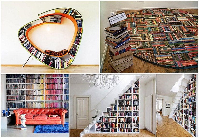 Lo que debería estar en la casa de los sueños de cualquier amante de los libros.