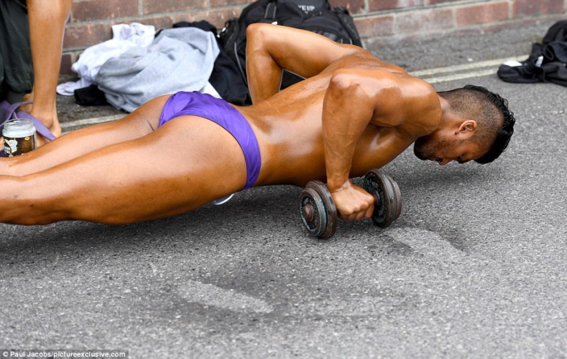 Lo que está pasando detrás de escena del campeonato de culturismo Lo que está pasando detrás de escena del campeonato de culturismo