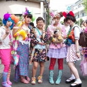 Loca moda japonesa Harajuku