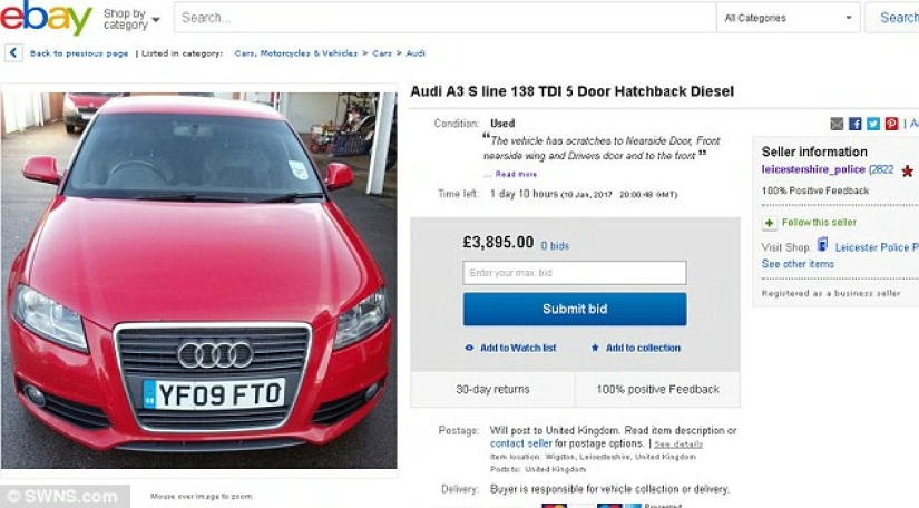 Los agentes de policía ganaron 1,5 millones de libras por la venta de artículos de lujo incautados a delincuentes Los agentes de policía ganaron 1,5 millones de libras por la venta de artículos de lujo incautados a delincuentes