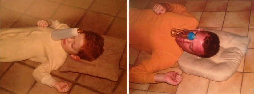 Los años pasan, los hábitos permanecen. Los años pasan, los hábitos permanecen.