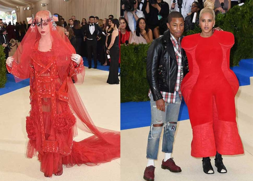Los atuendos más polémicos de la recepción de la Met Gala 2017