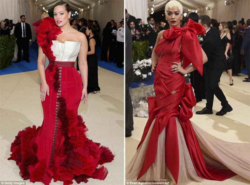 Los atuendos más polémicos de la recepción de la Met Gala 2017