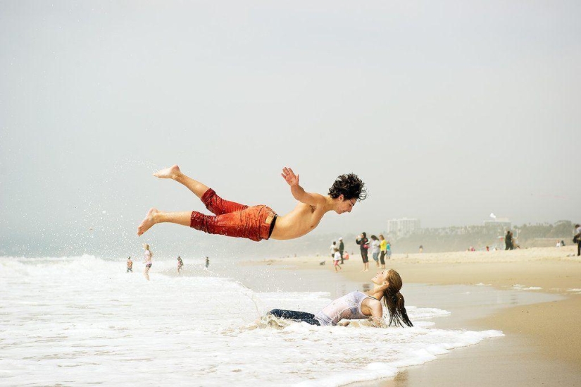 Los bailarines de ballet se divierten