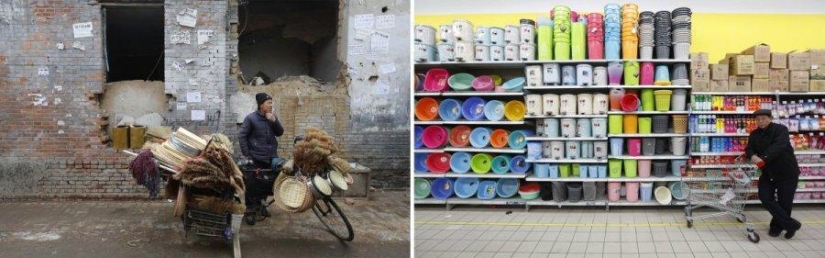 Los contrastes sociales de China: pobres y ricos