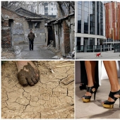 Los contrastes sociales de China: pobres y ricos