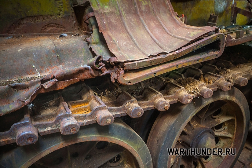 Los desarrolladores del juego militar War Thunder ("Thunder of War") restauraron el tanque T-44