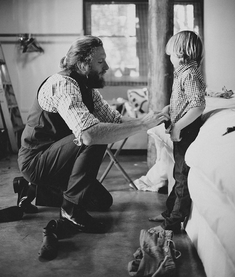 Los hijos de estas fotografías son la viva imagen de los padres. Y viceversa