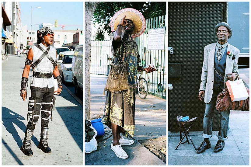 Los hipsters están descansando: en el marco hay habitantes de las afueras, no mercenarios y personas sin hogar.