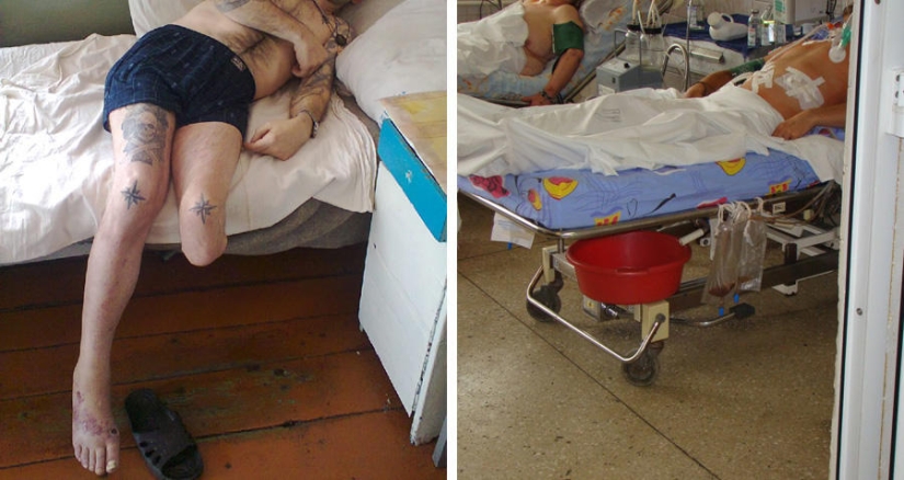 Los horrores de los hospitales rusos