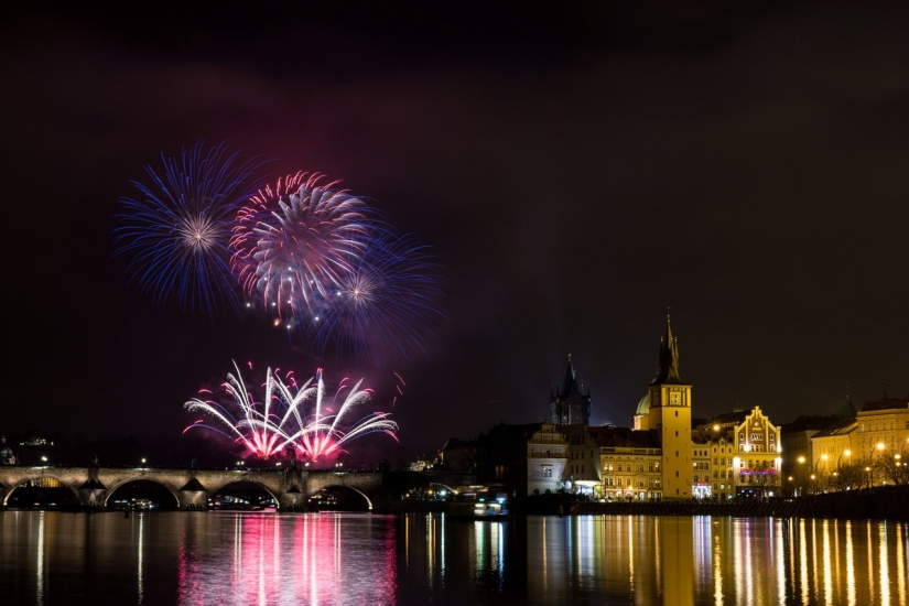 Los mejores fuegos artificiales de Año Nuevo de todo el mundo