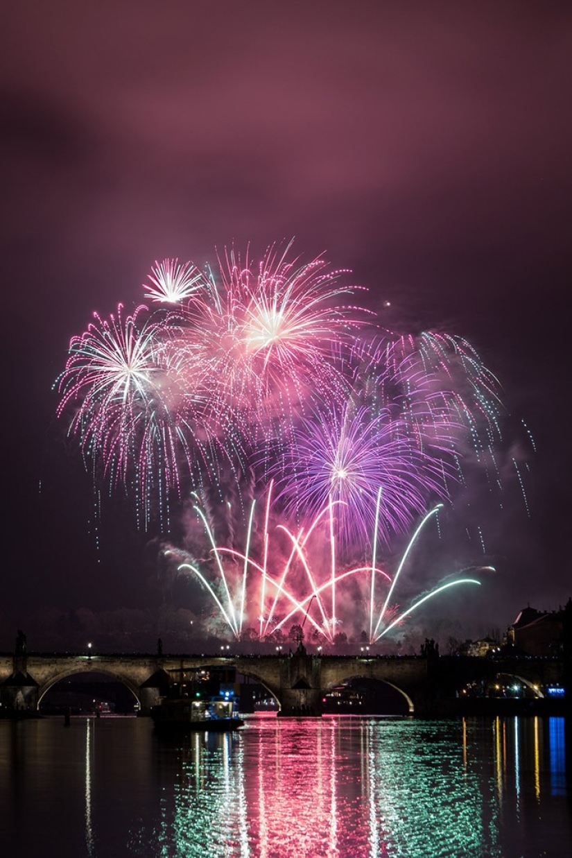 Los mejores fuegos artificiales de Año Nuevo de todo el mundo
