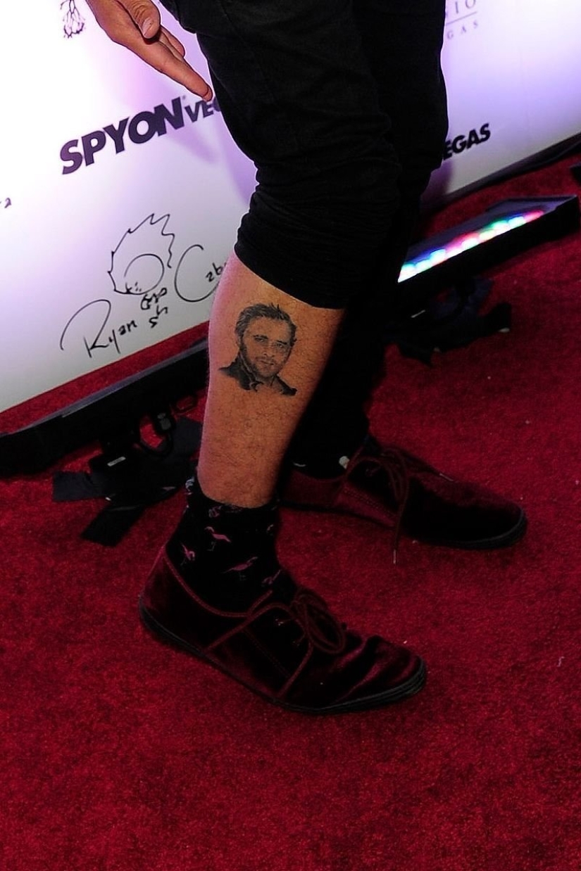 Los tatuajes de celebridades más extraños Los tatuajes de celebridades más extraños