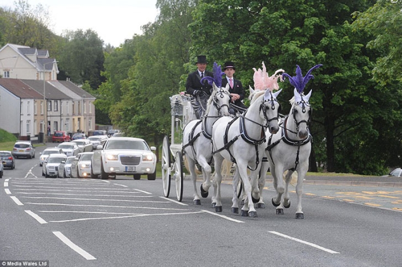 Lujoso funeral de la Reina Gitana Inglesa Lujoso funeral de la Reina Gitana Inglesa