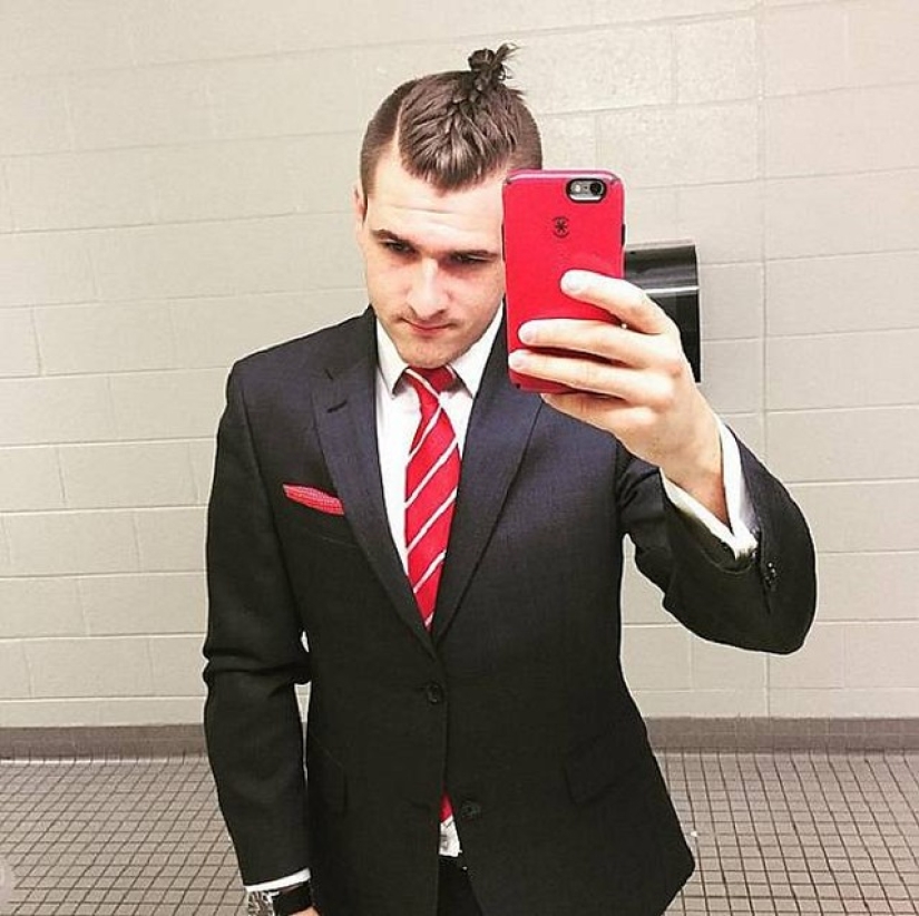 Luxurious braids - a new trend among men's hairstyles