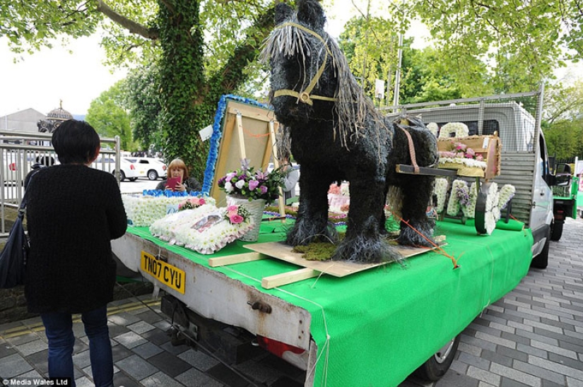 Luxurious funeral of the English Gypsy Queen Luxurious funeral of the English Gypsy Queen