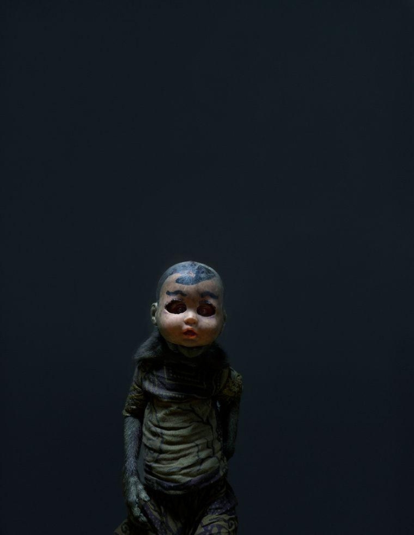 Macaques in masks - an eerie sight Macaques in masks - an eerie sight