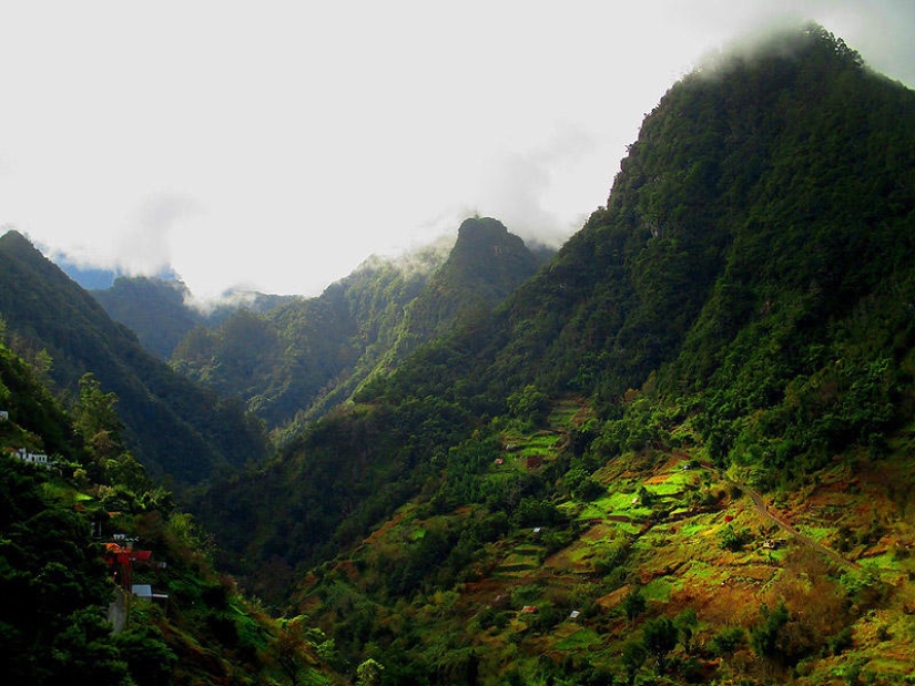 Madeira. Caminar de Santana a Funchal Madeira. Caminar de Santana a Funchal